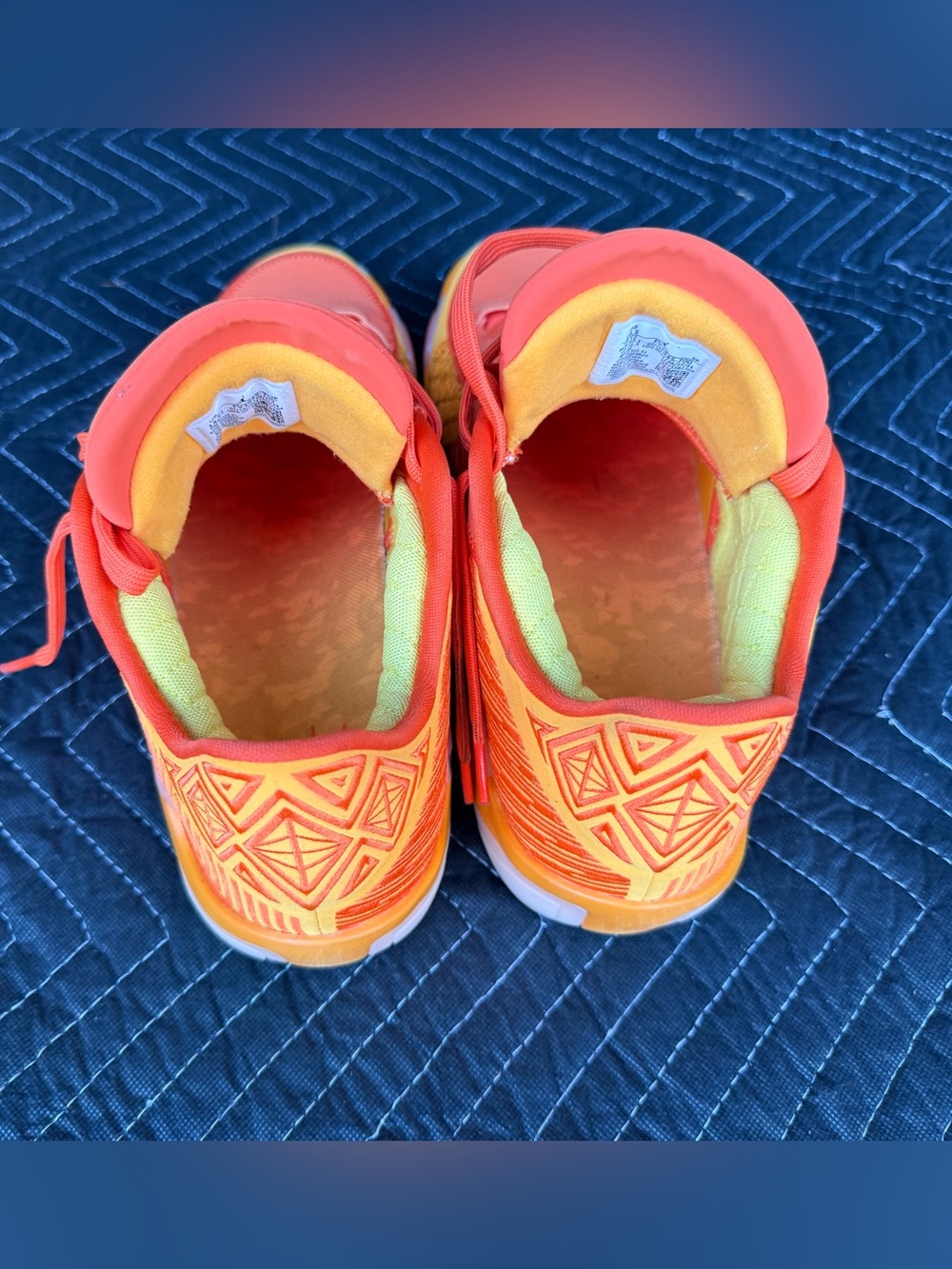 Air Jordan 38 Lows - Taxi / Safety Orange - Picture 3 of 5